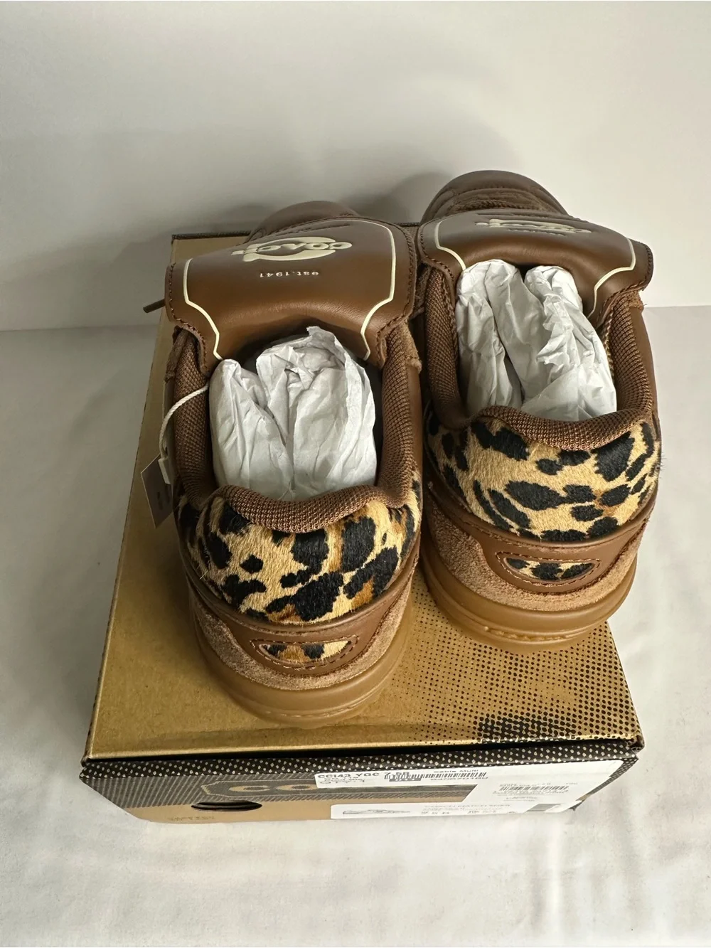 Coach leather suede